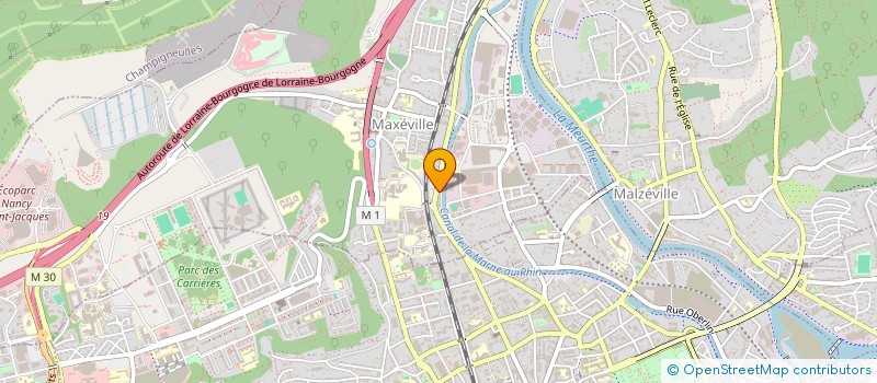 localisation de l'entreprise MADAME HADJIRA BOUHENNACHE  MAXEVILLE