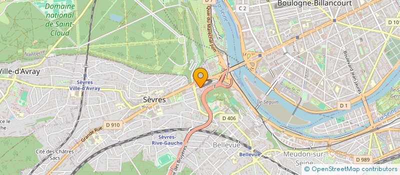 localisation de l'entreprise MADAME HADJIRA LARGUEM  ASNIERES-SUR-SEINE