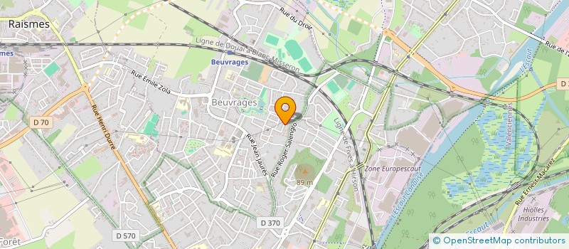 localisation de l'entreprise MADAME HADJIRA MEZARAI  BEUVRAGES