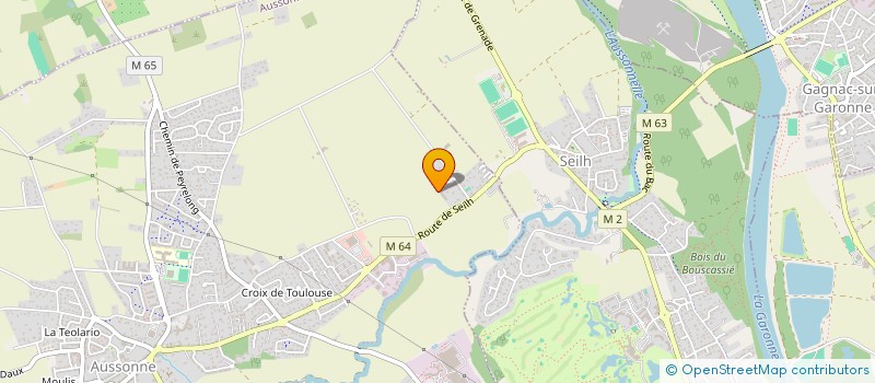 localisation de l'entreprise MADAME HADJIRA TAIB à AUSSONNE