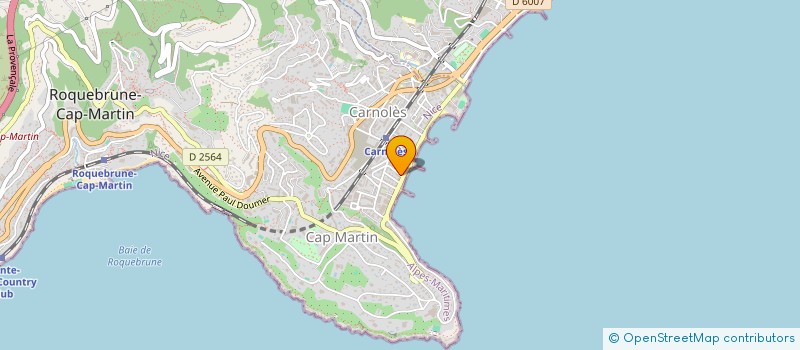 localisation de l'entreprise MADAME HAFATRA ANDRIANAMELANA  ROQUEBRUNE-CAP-MARTIN
