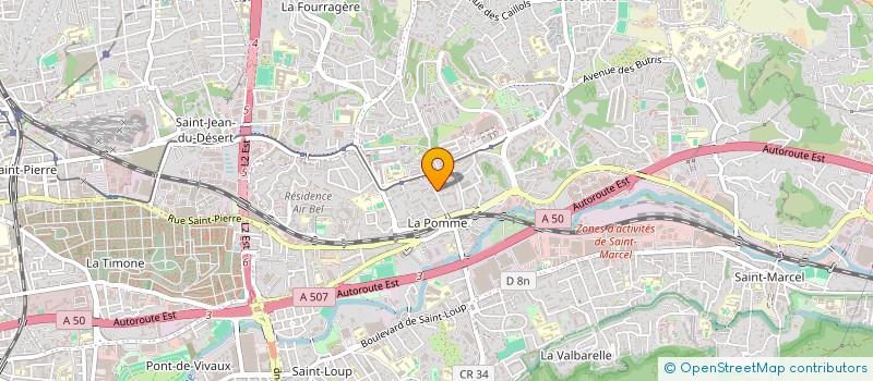 localisation de l'entreprise MADAME HAFEDA ABDI à MARSEILLE