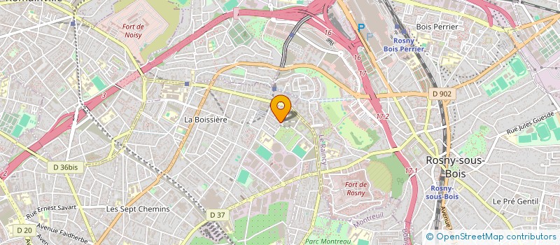 localisation de l'entreprise MADAME HAFEDA NOUALI à MONTREUIL