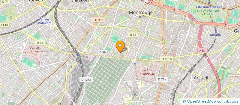 localisation de l'entreprise MADAME HAFFEF MESSADAA à MONTROUGE