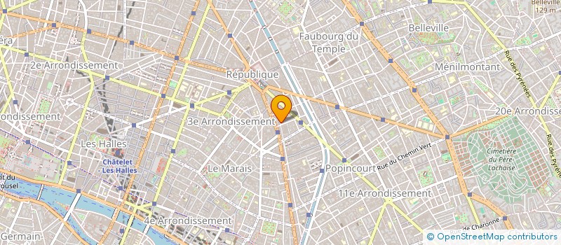 localisation de l'entreprise MADAME HAFIDA BENAOUICHA  PARIS