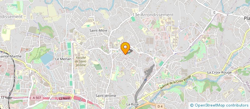 localisation de l'entreprise MADAME HAFIDA BOUCHARA à MARSEILLE 13EME