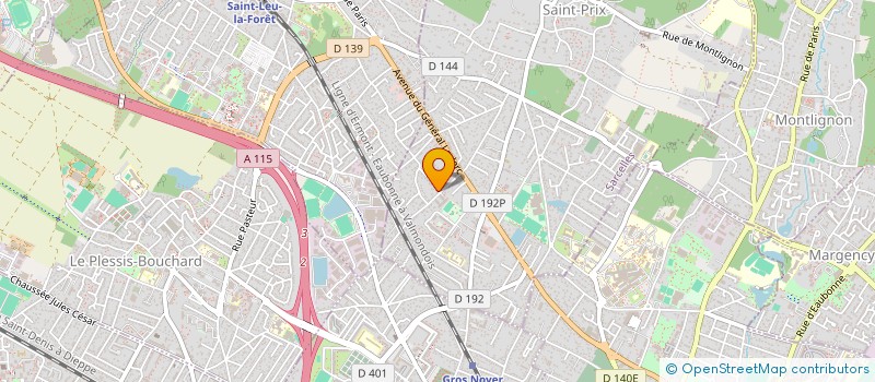 localisation de l'entreprise MADAME HAFIDA BOURAS à SAINT-PRIX