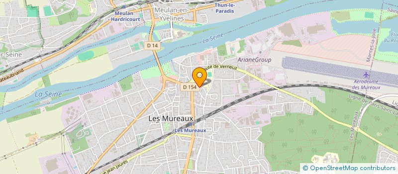 localisation de l'entreprise MADAME HAFIDA EL AKKOUZI à LES MUREAUX