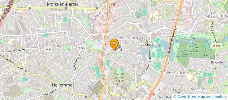 localisation de l'entreprise MADAME HAFIDA EL BACHIRI à VILLENEUVE-D'ASCQ