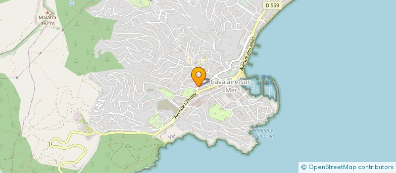 localisation de l'entreprise MADAME HAFIDA ESSALEMY à CAVALAIRE-SUR-MER