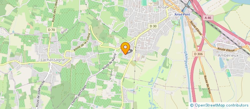 localisation de l'entreprise MADAME HAFIDA GUERBA  SATHONAY-CAMP