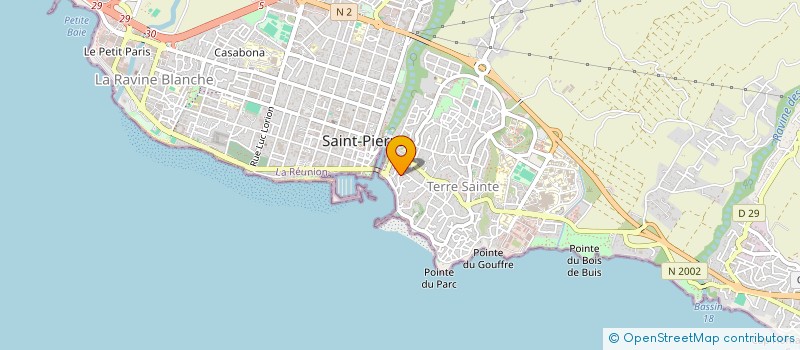 localisation de l'entreprise MADAME HAFIDA HANINE à SAINT-PIERRE