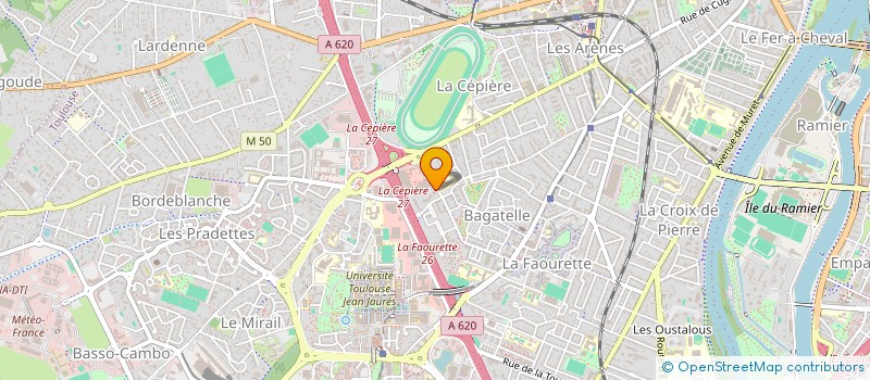 localisation de l'entreprise MADAME HAFIDA KABOU à TOULOUSE