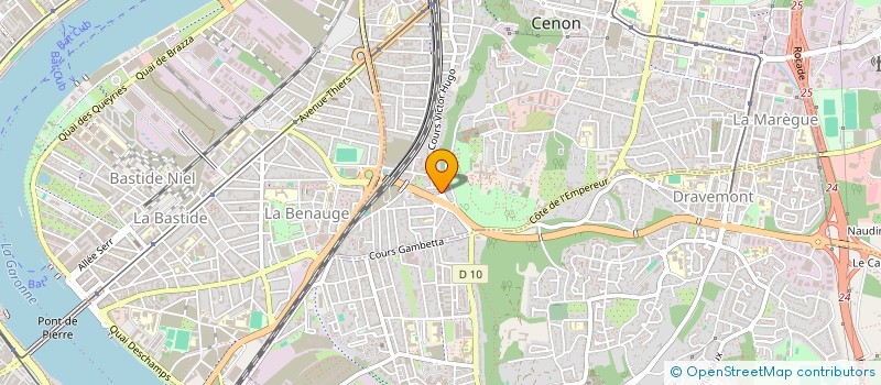 localisation de l'entreprise MADAME HAFIDA KHAOUANI  CENON