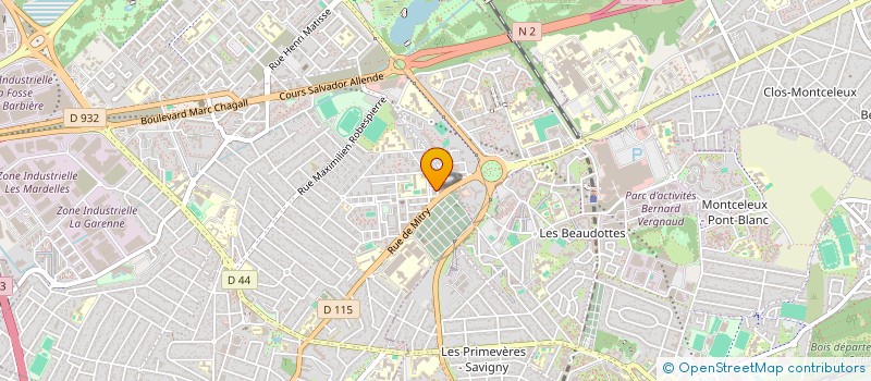 localisation de l'entreprise MADAME HAFIDA LOUGUIDA à AULNAY-SOUS-BOIS