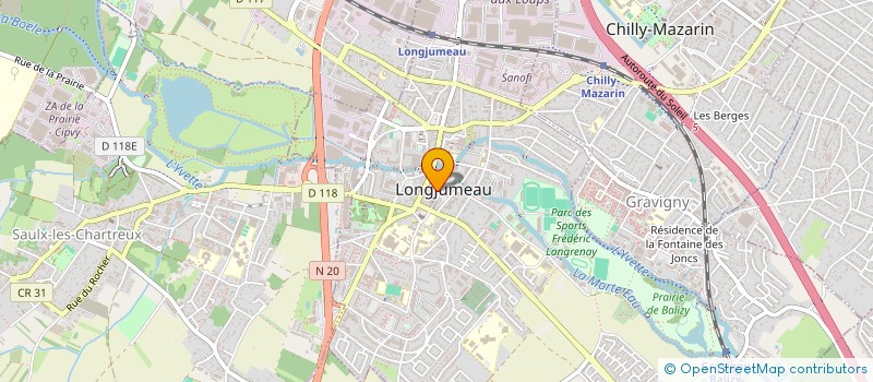 localisation de l'entreprise MADAME HAFIDA MIDOUN à LONGJUMEAU