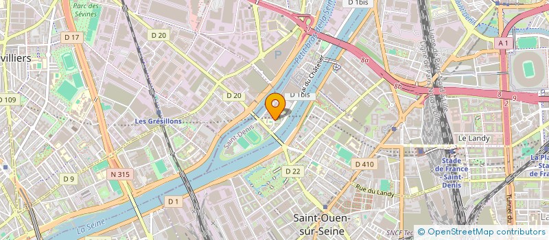 localisation de l'entreprise MADAME HAFIDA REGO  L'ILE-SAINT-DENIS