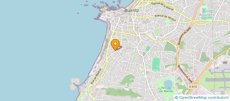 localisation de l'entreprise MADAME HAFIDA SIACI à BIARRITZ