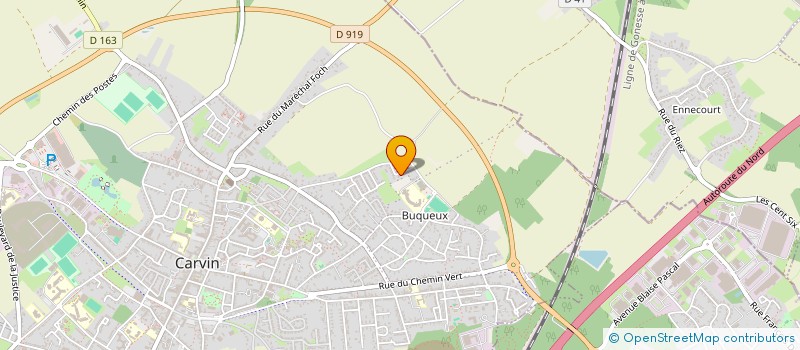 localisation de l'entreprise MADAME HAFIDA SOUKI  CARVIN