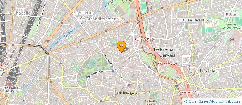 localisation de l'entreprise MADAME HAFIDHA MEGUELLATI  PARIS