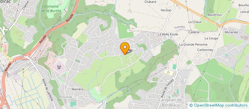 localisation de l'entreprise MADAME HAFIDHA YOUSFI  BOULIAC