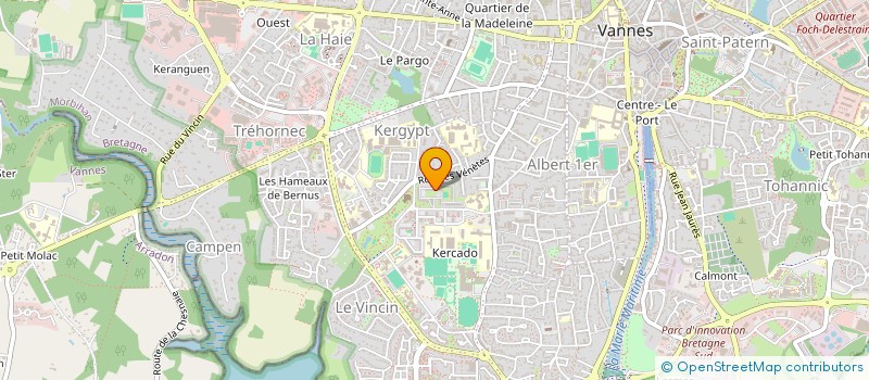 localisation de l'entreprise MADAME HAFIZE MUTLU à VANNES