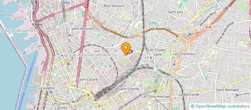 localisation de l'entreprise MADAME HAFSA BELHABRI à MARSEILLE