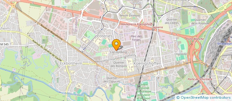localisation de l'entreprise MADAME HAFSA BENDAOUD à STRASBOURG