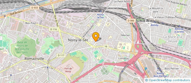 localisation de l'entreprise MADAME HAFSA BOUGHEMZA à NOISY-LE-SEC