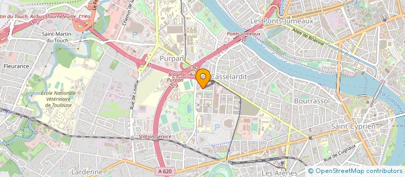 localisation de l'entreprise MADAME HAFSA BOUHADIBA à TOULOUSE