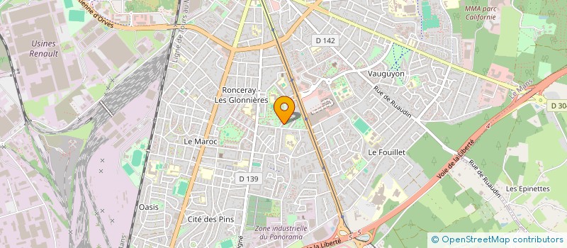 localisation de l'entreprise MADAME HAFSA BOUSSKOUR à LE MANS