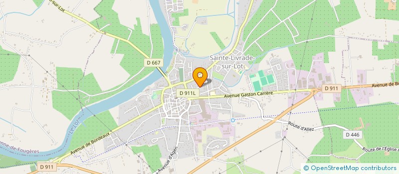 localisation de l'entreprise MADAME HAFSA DOHAR à SAINTE-LIVRADE-SUR-LOT