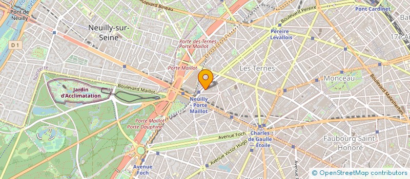 localisation de l'entreprise MADAME HAFSA EL MAGHRAOUI  PARIS