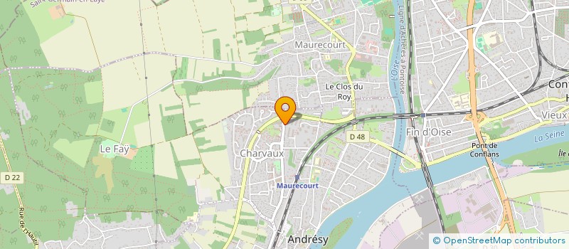 localisation de l'entreprise MADAME HAFSA HABCHI  ANDRESY