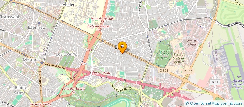 localisation de l'entreprise MADAME HAFSA MINTA  BRON