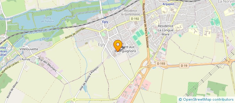 localisation de l'entreprise MADAME HAFSA SABOH  OLLAINVILLE