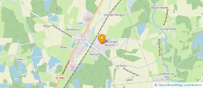 localisation de l'entreprise MADAME HAFSA ZITOUNI  SERVAS