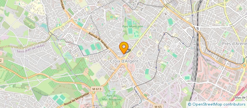 localisation de l'entreprise MADAME HAFSSA BUFFAVAND à MONTPELLIER
