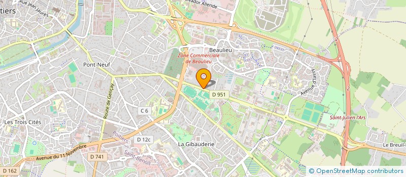 localisation de l'entreprise MADAME HAGAR ZAIDI  POITIERS