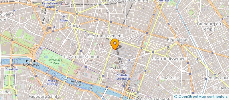 localisation de l'entreprise MADAME HAGER BEN AISSA  PARIS