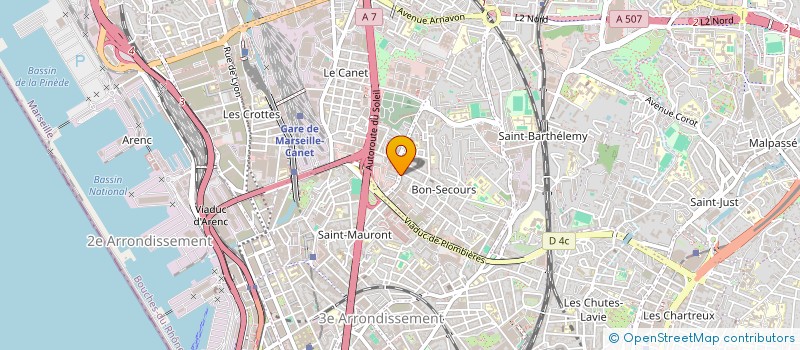 localisation de l'entreprise MADAME HAGIAR EL ALAMI KAABOUCH à MARSEILLE