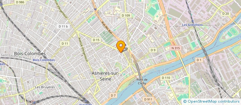localisation de l'entreprise MADAME HAIA BELHASSEN à ASNIERES-SUR-SEINE