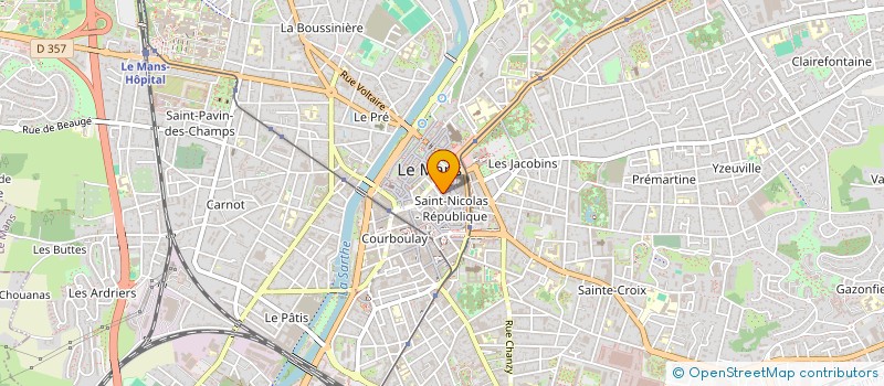 localisation de l'entreprise MADAME HAIDY SCHAEFER  LE MANS