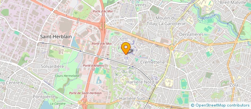 localisation de l'entreprise MADAME HAIETTE BELDJILALI  SAINT-HERBLAIN