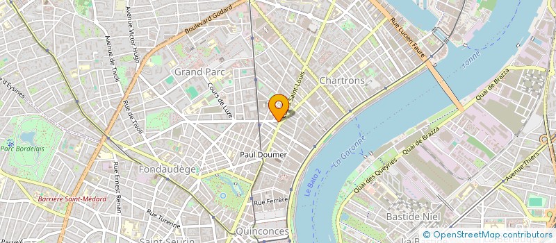 localisation de l'entreprise MADAME HAIFA BENJEBARA METENIER  BORDEAUX