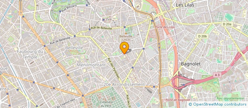 localisation de l'entreprise MADAME HAIFA BOUSSETTA  PARIS