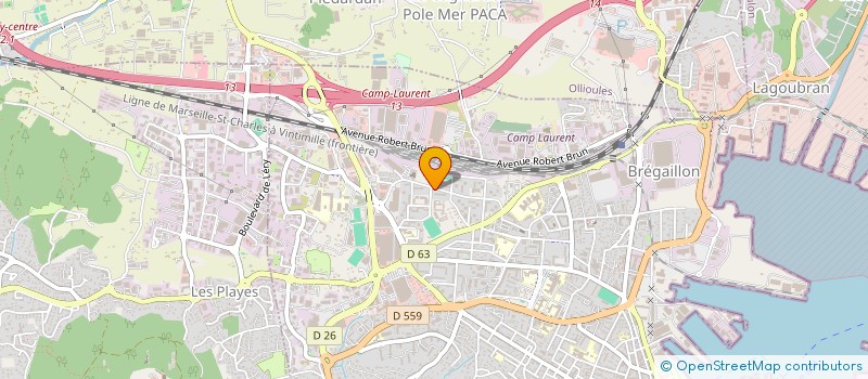 localisation de l'entreprise MADAME HAIFA HATTAB  LA SEYNE-SUR-MER