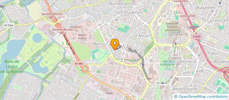 localisation de l'entreprise MADAME HAIFA MIMOUNI à TOULOUSE