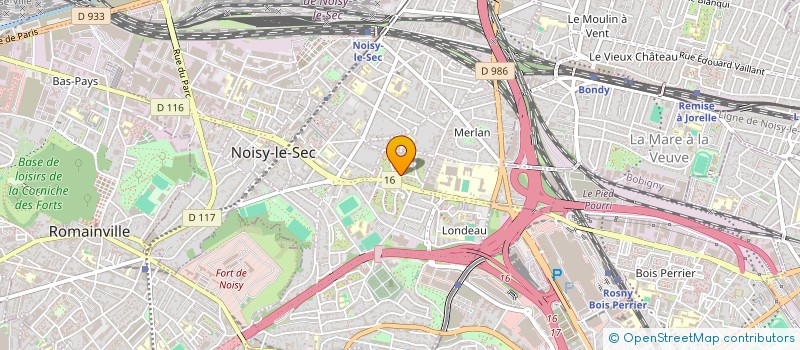 localisation de l'entreprise MADAME HAIFA ZAIDI  NOISY-LE-SEC