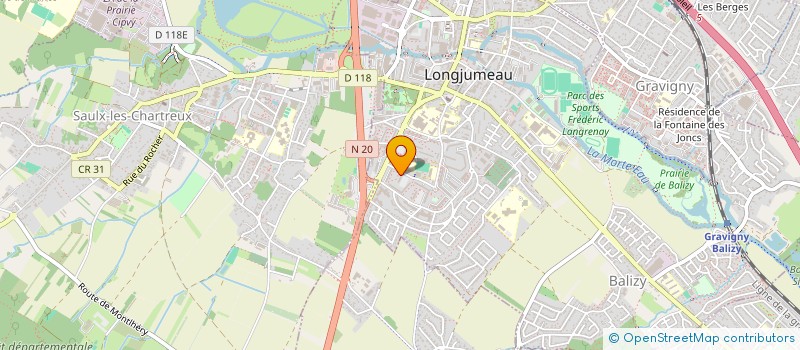localisation de l'entreprise MADAME HAINGOARISOA STEPHAN RANARISOA à LONGJUMEAU